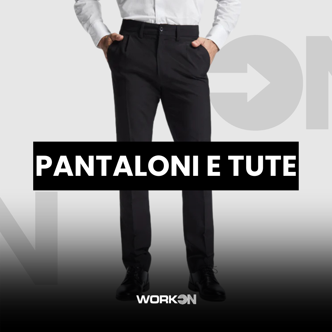 Pantaloni e tute da lavoro personalizzabili