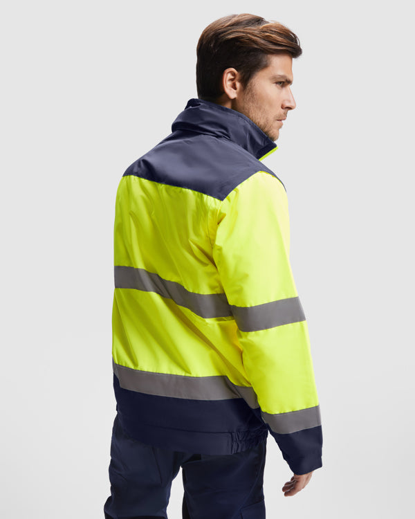 Roly Epsilon Parka Uomo Alta Visibilità - R9304